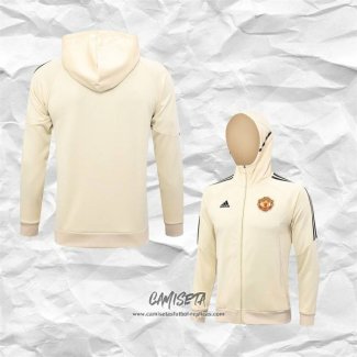 Chaqueta con Capucha del Manchester United 2023-2024 Amarillo