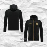 Chaqueta con Capucha del Olympique Marsella 2022-2023 Negro