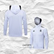 Chaqueta con Capucha del Real Madrid 2022-2023 Blanco