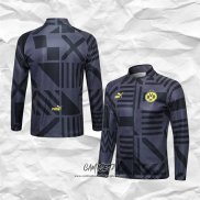 Chaqueta del Borussia Dortmund 2022-2023 Negro y Gris