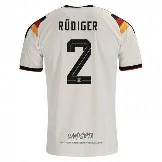 Primera Camiseta Alemania Jugador Rudiger 2026 Antonio