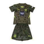 Primera Camiseta Borussia Dortmund Portero 2024-2025 Nino