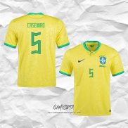 Primera Camiseta Brasil Jugador Casemiro 2022