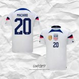 Primera Camiseta Estados Unidos Jugador Macario 2022
