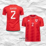 Primera Camiseta Gales Jugador Gunter 2022