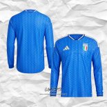 Primera Camiseta Italia 2026 Manga Larga