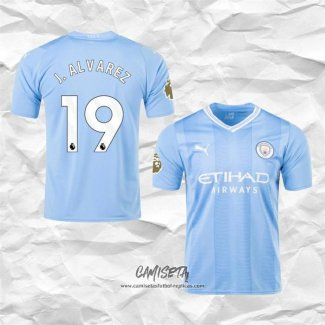 Primera Camiseta Manchester City Jugador J.Alvarez 2023-2024