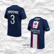 Primera Camiseta Paris Saint-Germain Jugador Kimpembe 2022-2023