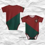 Primera Camiseta Portugal 2022 Bebe
