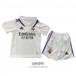 Primera Camiseta Real Madrid 2022-2023 Nino