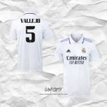 Primera Camiseta Real Madrid Jugador Vallejo 2022-2023