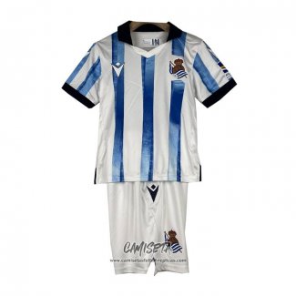Primera Camiseta Real Sociedad 2023-2024 Nino
