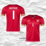 Primera Camiseta Serbia Jugador Dmitrovic 2022