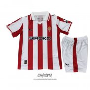 Primera Camiseta Sporting de Gijon 2025-2026 Nino