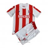 Primera Camiseta Stoke City 2021-2022 Nino