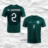 Segunda Camiseta Arabia Saudita Jugador Al-Ghannam 2022