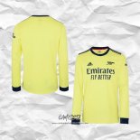 Segunda Camiseta Arsenal 2021-2022 Manga Larga