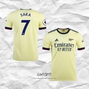 Segunda Camiseta Arsenal Jugador Saka 2021-2022