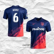 Segunda Camiseta Atletico Madrid Jugador Koke 2021-2022