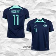 Segunda Camiseta Australia Jugador Goodwin 2022