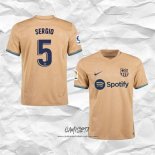 Segunda Camiseta Barcelona Jugador Sergio 2022-2023