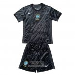 Segunda Camiseta Brasil Portero 2024 Nino