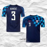 Segunda Camiseta Croacia Jugador Barisic 2022