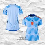 Segunda Camiseta Espana 2022 Mujer