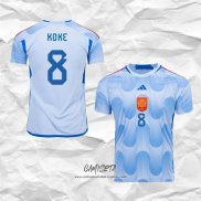 Segunda Camiseta Espana Jugador Koke 2022