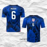 Segunda Camiseta Estados Unidos Jugador Musah 2022