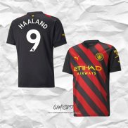 Segunda Camiseta Manchester City Jugador Haaland 2022-2023