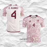 Segunda Camiseta Mexico Jugador E.Alvarez 2022