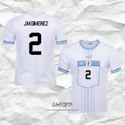 Segunda Camiseta Uruguay Jugador J.M.Gimenez 2022