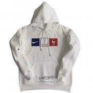 Sudadera con Capucha del Francia 2022-2023 Blanco