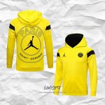 Sudadera con Capucha del Paris Saint-Germain Jordan 2023-2024 Amarillo