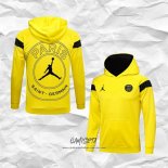 Sudadera con Capucha del Paris Saint-Germain Jordan 2023-2024 Amarillo