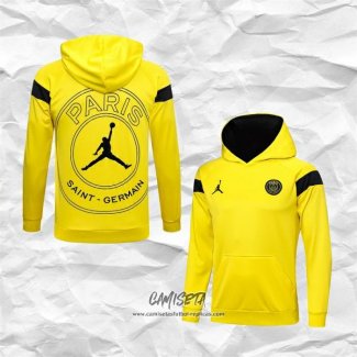 Sudadera con Capucha del Paris Saint-Germain Jordan 2023-2024 Amarillo