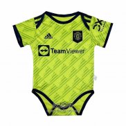 Tercera Camiseta Manchester United 2022-2023 Bebe