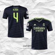 Tercera Camiseta Real Madrid Jugador Alaba 2022-2023