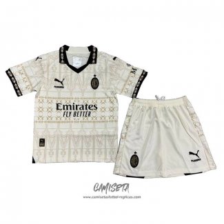 Camiseta AC Milan Portero Pleasures 2023-2024 Nino