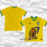 Camiseta Brasil Pele Special 2022 Amarillo Tailandia