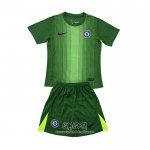 Camiseta Chelsea Portero 2025-2026 Nino Verde
