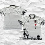 Camiseta Japon Anime 2024-2025 Negro y Blanco Tailandia