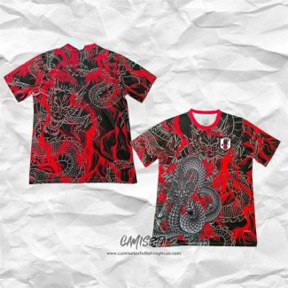 Camiseta Japon Dragon 2025-2026 Negro Rojo Tailandia