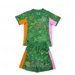 Camiseta Manchester City Portero 2025-2026 Nino Verde