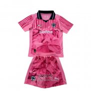 Camiseta Monterrey Portero 2025 Nino Rosa