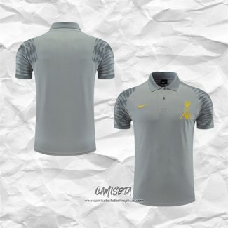 Camiseta Polo del Liverpool 2022-2023 Gris