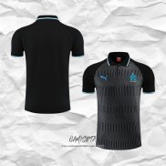 Camiseta Polo del Olympique Marsella 2022-2023 Gris