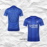 Camiseta Pre Partido del Paris Saint-Germain 2025-2026 Azul
