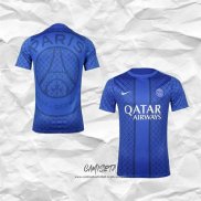 Camiseta Pre Partido del Paris Saint-Germain 2025-2026 Azul